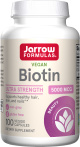 Jarrow Formulas - Biotine 5000 mcg 100 vegetarian capsules