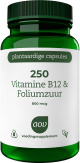 AOV - Vitamine B12 plus Foliumzuur - 250 60 vegetarische capsules