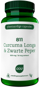 AOV - Curcuma Longa- Zwarte peper-extract - 811 60 vegetarische capsules