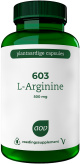 AOV - L-Arginine 500 mg - 603 90 vegetarische capsules
