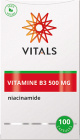 Vitals - Vitamine B3 500 mg Niacinamide 100 vegetarian capsules