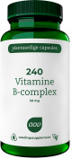 AOV - Vitamine B-complex 50 mg - 240 60 vegetarische capsules