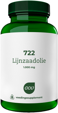 AOV - Lijnzaadolie 1000 mg - 722