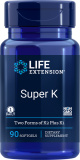 LifeExtension - Super K 90 gelatine softgels