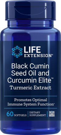 LifeExtension - Black Cumin Seed Oil with Curcumin Elite