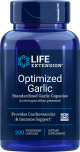 LifeExtension - Optimized Garlic 200 vegetarian capsules