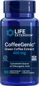 LifeExtension - CoffeeGenic® Green Coffee extract 90 vegetarische capsules
