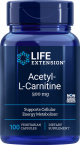 LifeExtension - Acetyl-L-Carnitine 500 100 vegetarian capsules