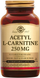 Solgar - Acetyl-L-Carnitine 250 mg 30 vegetarische capsules