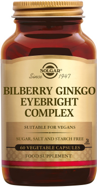 Solgar - Bilberry Ginkgo Eyebright Complex