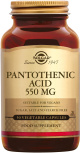 Solgar - Pantothenic Acid 550 mg 50 vegetarische capsules