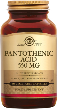 Solgar - Pantothenic Acid 550 mg