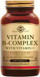 Solgar - Vitamin B-complex with Vitamin C 100 tabletten