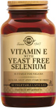 Solgar - Vitamin E with Selenium 50/100 vegetarische capsules