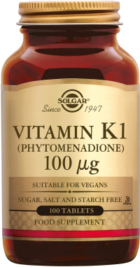 Solgar - Vitamin K-1 100 mcg
