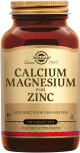 Solgar - Calcium Magnesium plus Zinc 100/250 tabletten