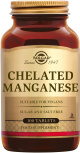 Solgar - Chelated Manganese 100 tabletten