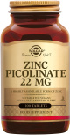 Solgar - Zinc Picolinate 22 mg 100 tabletten