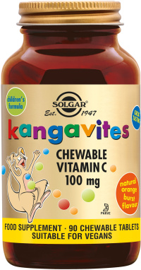 Solgar - Kangavites Chewable Vitamin C 100 mg