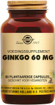 Solgar - Ginkgo 60 mg 60 vegetarische capsules