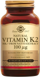 Solgar - Vitamin K-2 100 mcg 50 vegetarische capsules