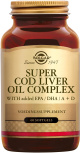 Solgar - Super Cod Liver Oil Complex 60 gelatine softgels