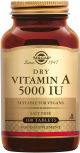 Solgar - Vitamin A 5000 IU (1502 mcg) 100 tabletten