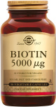 Solgar - Biotin 5000 mcg 50/100 vegetarische capsules