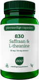 AOV - Saffraan & L-Theanine 50 - 830 30 vegetarische capsules