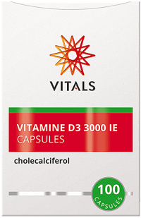 Vitals - Vitamine D3 3000 IE 75 mcg capsules