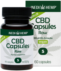 Wedihemp - CBD Capsules Raw 27 mg (5%)