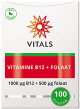 Vitals - Vitamine B12 1000 met Folaat 500 100 lozenges