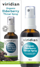 Viridian - Organic Elderberry Throat Spray 50 ml tinctuur