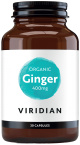 Viridian - Organic Ginger 400 mg 30/90 vegetarische capsules