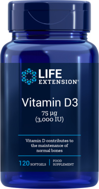 LifeExtension - Vitamin D3 3000 IU
