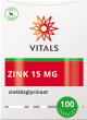 Vitals - Zink 15 mg  100 vegetarische capsules