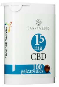Cannamedic - CBD Capsules 1,5 mg