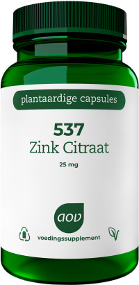 AOV - Zink Citraat 25 mg 537