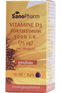 Sanopharm - Vitamine D3 Fortissimum 3000 IE