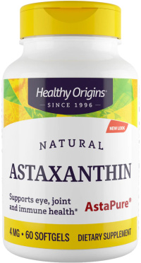 Healthy Origins - Astaxanthin 4 mg
