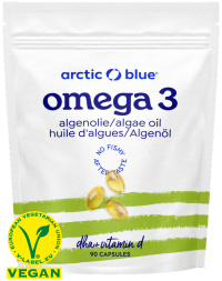 Arctic Blue - Omega-3 Algenolie DHA + D3