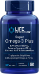 LifeExtension - Super Omega-3 EPA-DHA Sesame Olive Krill Astaxanthin 120 gelatine softgels
