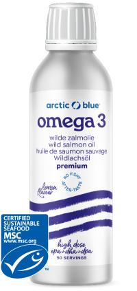 Arctic Blue - Omega-3 Liquid Zalmolie DHA + EPA