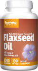 Jarrow Formulas - Flax Seed Oil 1000 mg 100/200 gelatine softgels