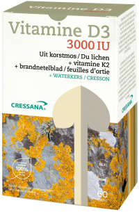 Cressana - Vitamine D3 3000IU