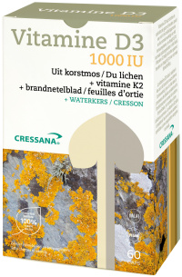 Cressana - Vitamine D3 1000IU