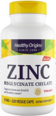 Healthy Origins - Zinc Bisglycinate Chelate 120 vegetarische capsules