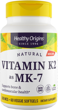 Healthy Origins - Vitamin K2 100 mcg MK-7