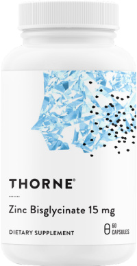 Thorne - Zinc Bisglycinate 15 mg