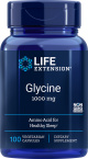 LifeExtension - Glycine 1000 mg 100 vegetarian capsules